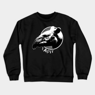 Punk Rock Tapir Crewneck Sweatshirt